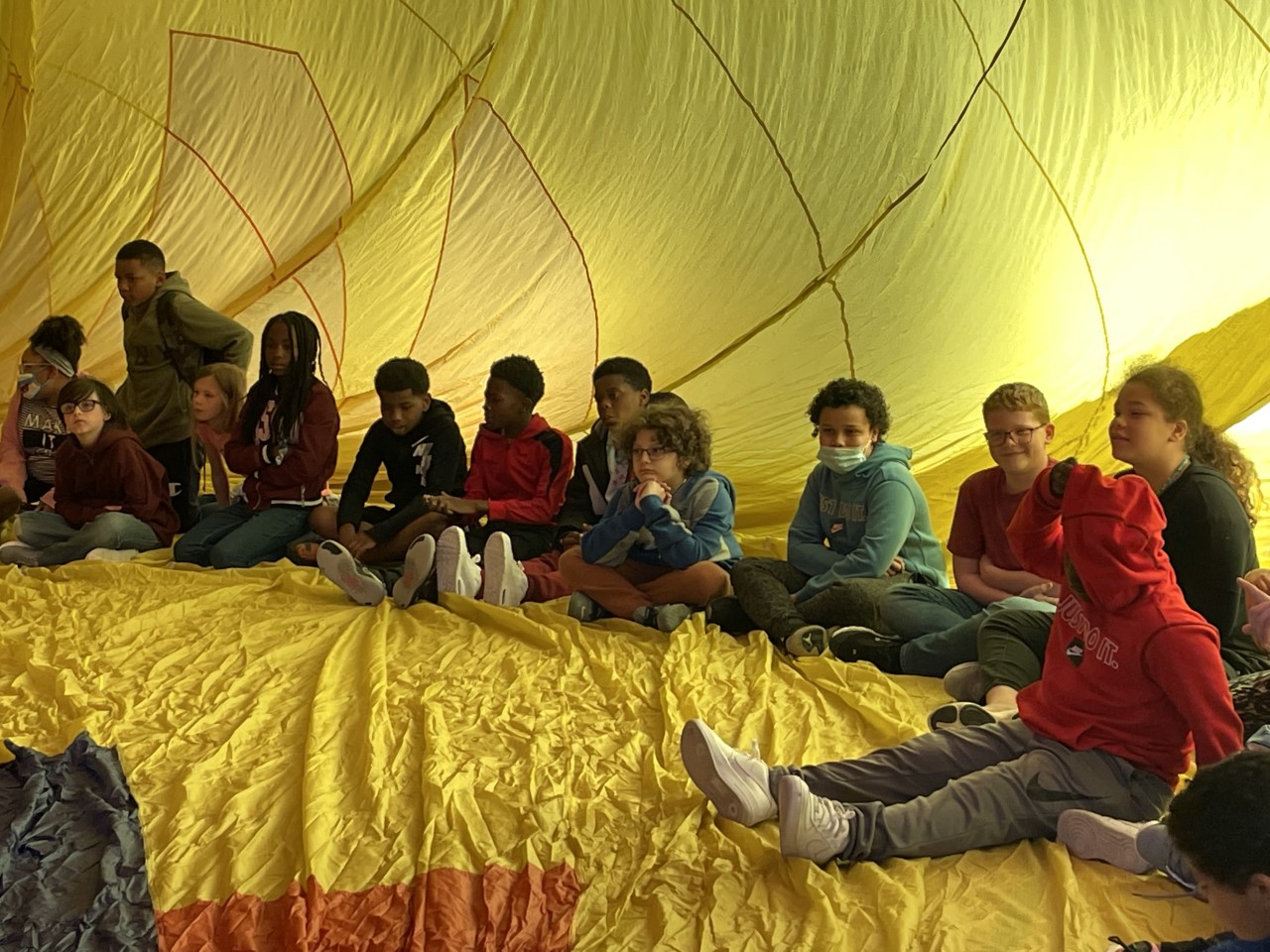 Garfield Students Receive Indoor Hot Air Balloon Lesson Vermilion