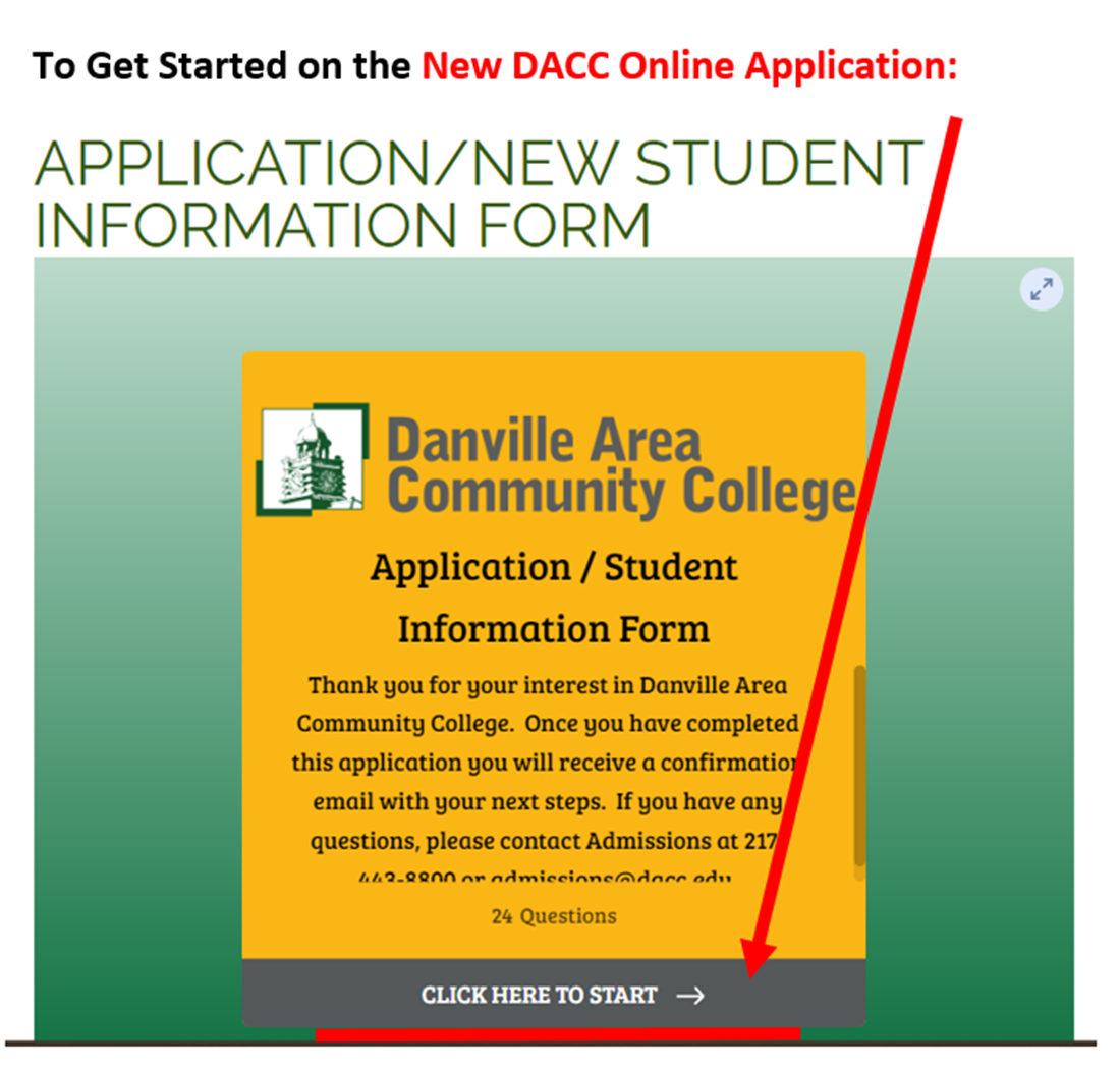 DACC Launches Online Application | Vermilion County First