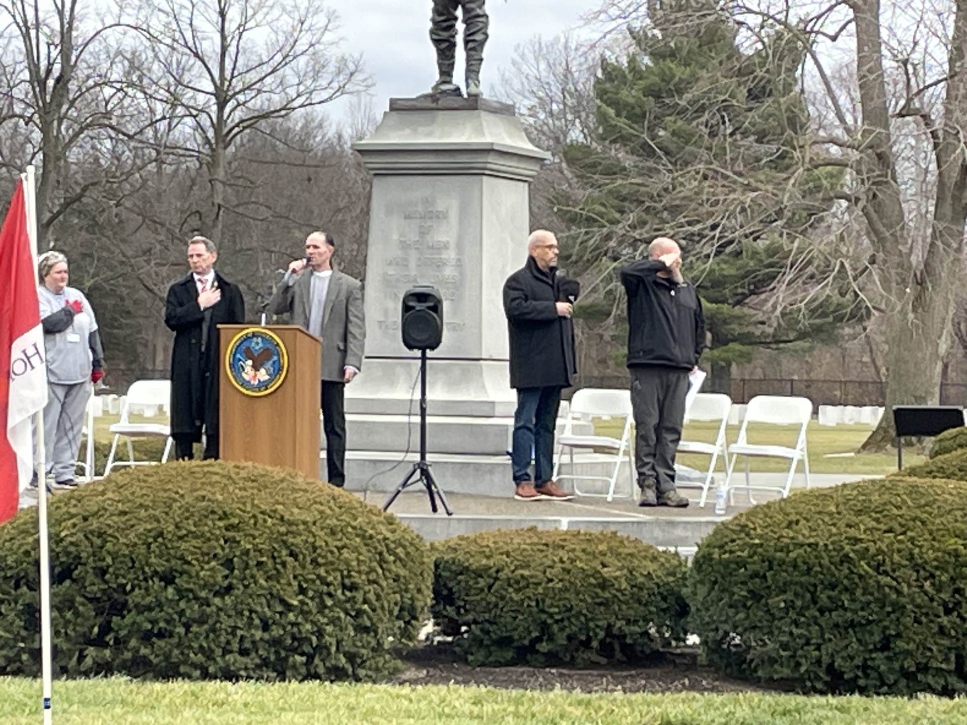 Wreaths Across America Brings Large Turnout to Danville National