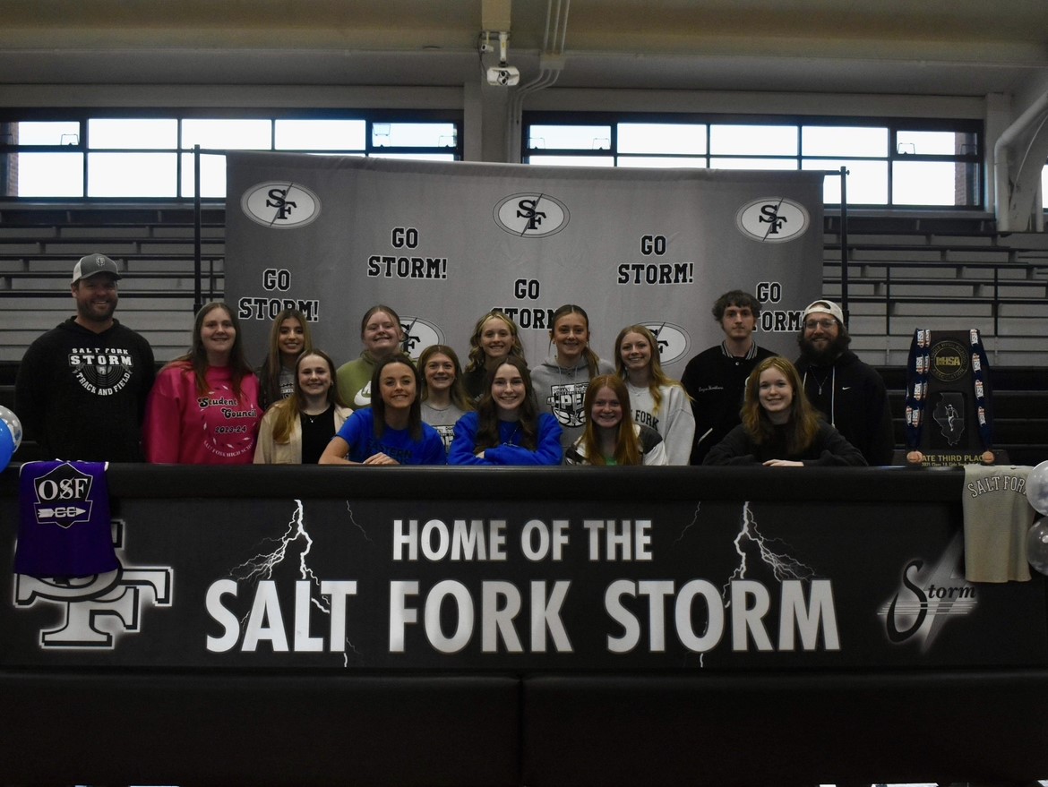 Salt Fork High School’s Macie Russell Signs to Run Track for Eastern